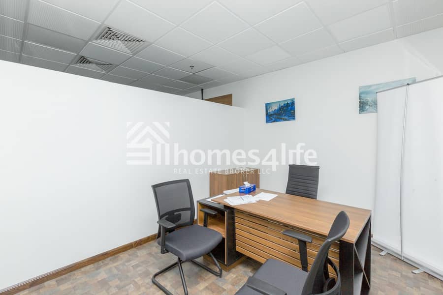 7 Fitted and Furnished Office | Mid - Floor