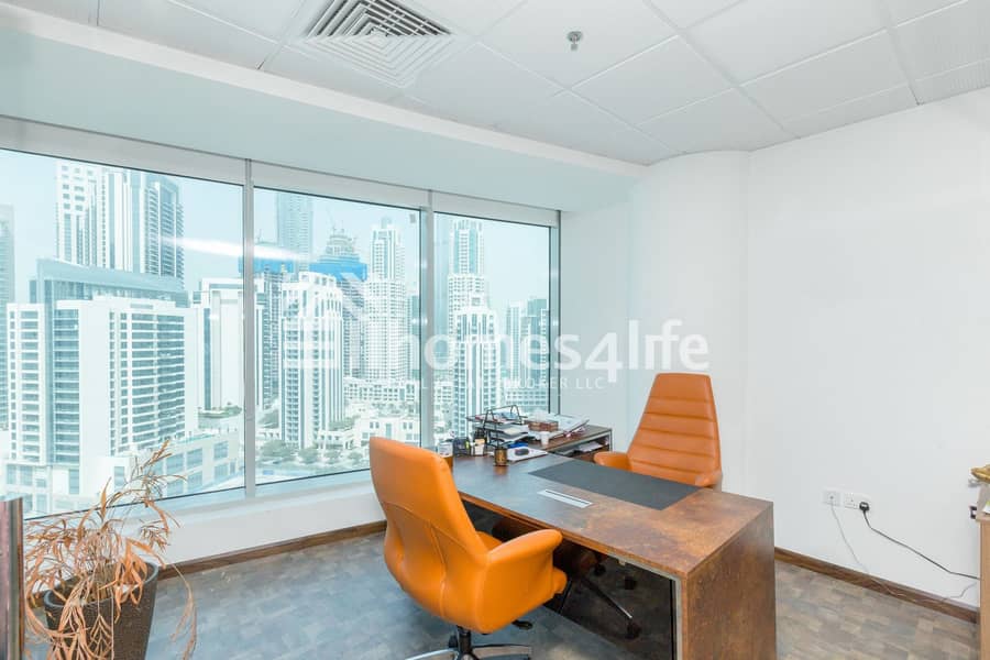 9 Fitted and Furnished Office | Mid - Floor