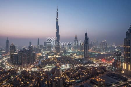 شقة 3 غرف نوم للبيع في وسط مدينة دبي، دبي - Lowest Price ever | Full Burj View | Low service charges