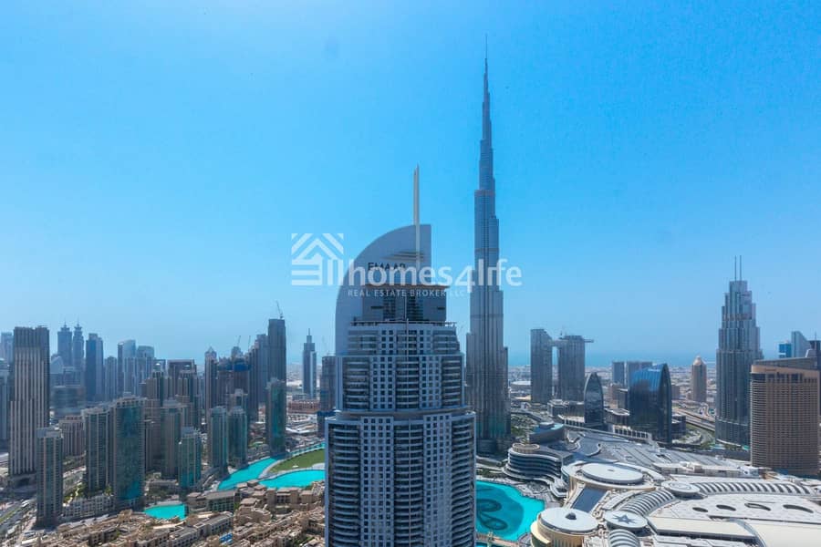 Genuine Price || 3 bedrooms Full Burj Khalifa View ||