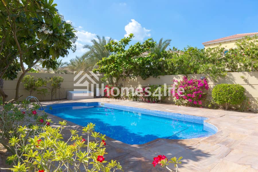 Regional 4BR Villa with Private Pool | Corner Plot