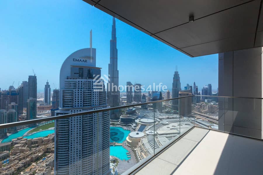 23 Genuine Price || 3 bedrooms Full Burj Khalifa View ||