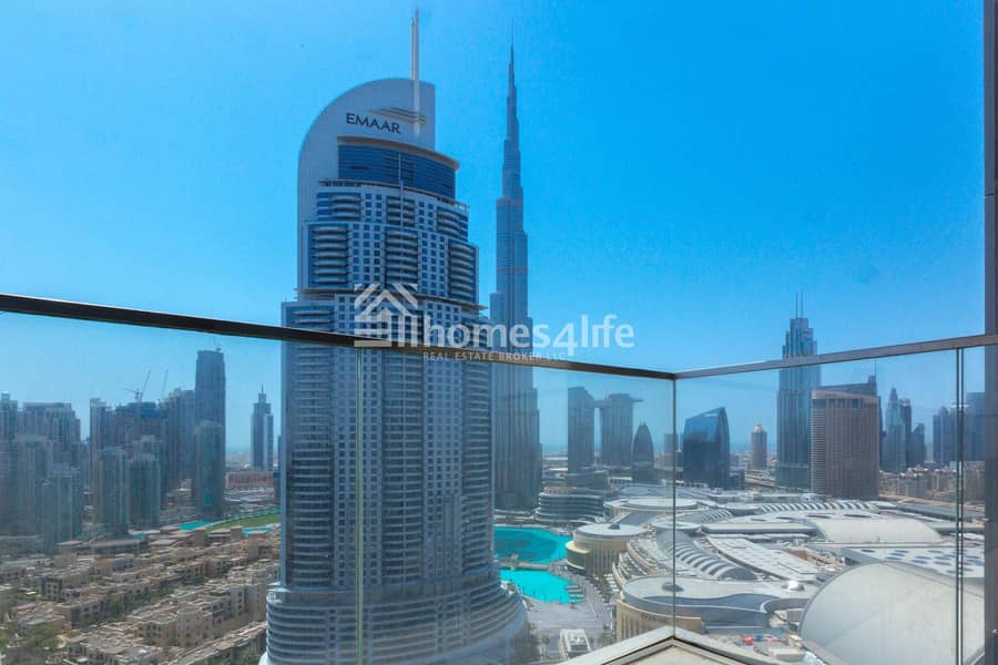 28 Genuine Price || 3 bedrooms Full Burj Khalifa View ||