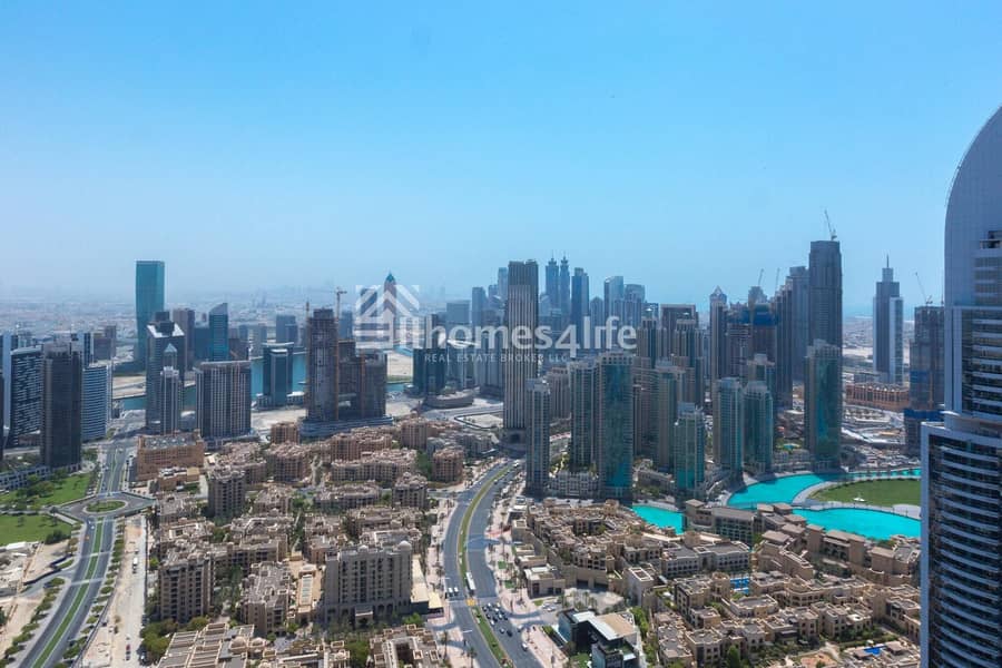 30 Genuine Price || 3 bedrooms Full Burj Khalifa View ||