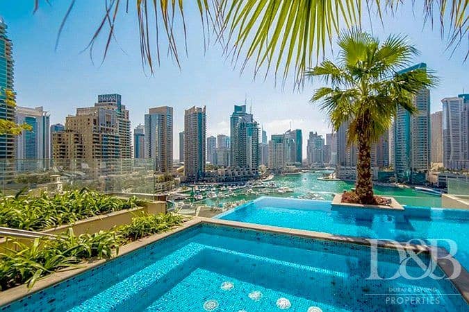 位于迪拜码头，滨海之门，滨海之门1号 1 卧室的公寓 2100000 AED - 5550413