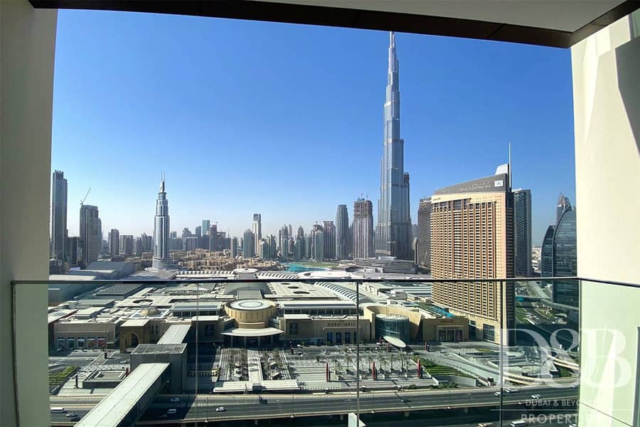 3 Burj Khalifa Views | Vacant Now | Chiller Free