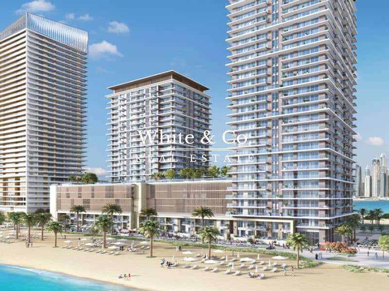 位于迪拜港，艾玛尔海滨社区，海滩风光公寓小区 1 卧室的公寓 1800000 AED - 5359758