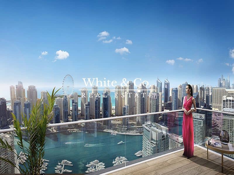 位于迪拜码头，迪拜滨海维达公寓 4 卧室的顶楼公寓 7198999 AED - 5216735