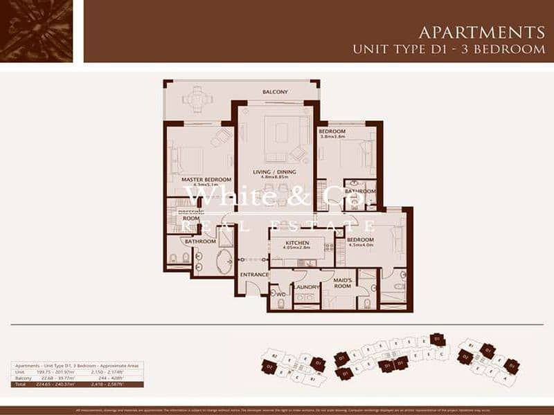 9 SEA VIEW |  LARGE 3 BHK + MAID | 3 PARKING SPACES
