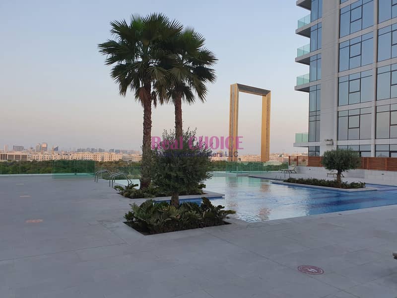 位于迪拜湾，基法夫街区，公园之门公寓 2 卧室的公寓 110000 AED - 5453390