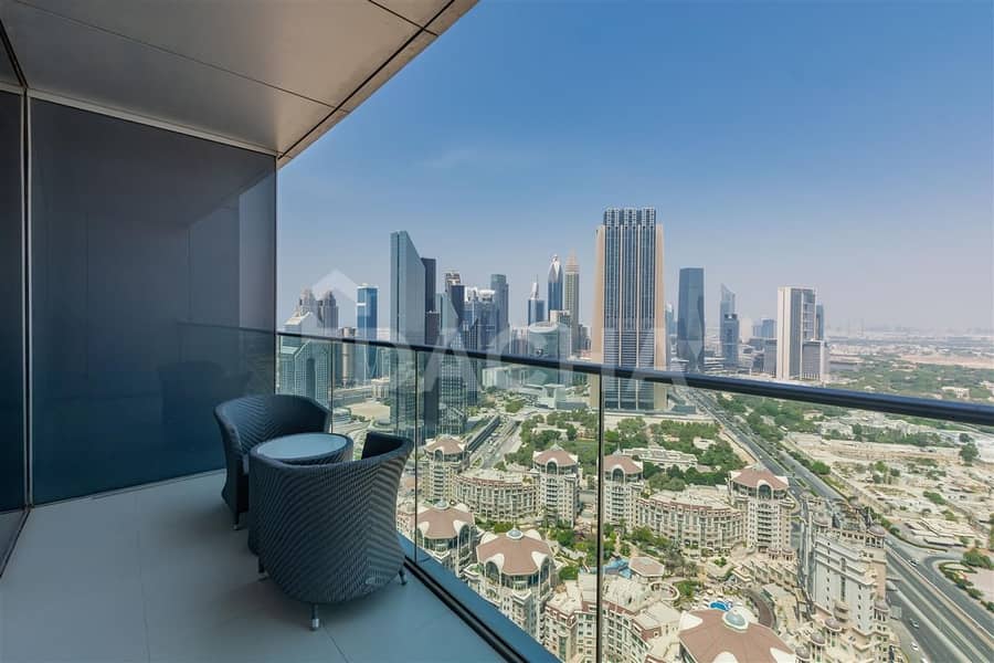 15 Incredible Burj Khalifa Views / Luxurious 3 Bed Corner Unit!