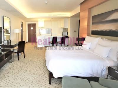 Hotel Apartment for Rent in Downtown Dubai, Dubai - Spacious Layout | Dewa, Internet & VAT included!