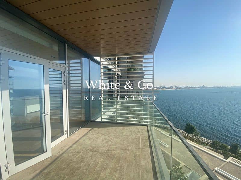 3 Vacant | 2 bed + Maids | Full sea view