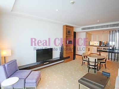 1 Bedroom Hotel Apartment for Rent in Dubai Festival City, Dubai - No Comm | Serviced | All Bills Included | City View