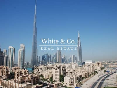 3 Bedroom Apartment for Sale in Downtown Dubai, Dubai - BURJ KHALIFA VIEW / GENUINE LISTING / 3BR + MAID