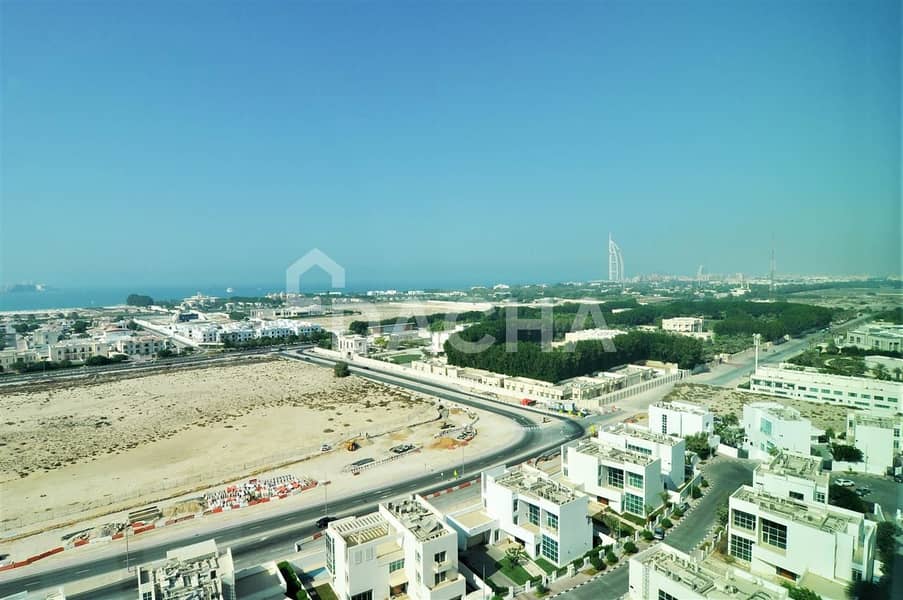 Burj Al Arab & Sea View / Fully Furnished / Vacant