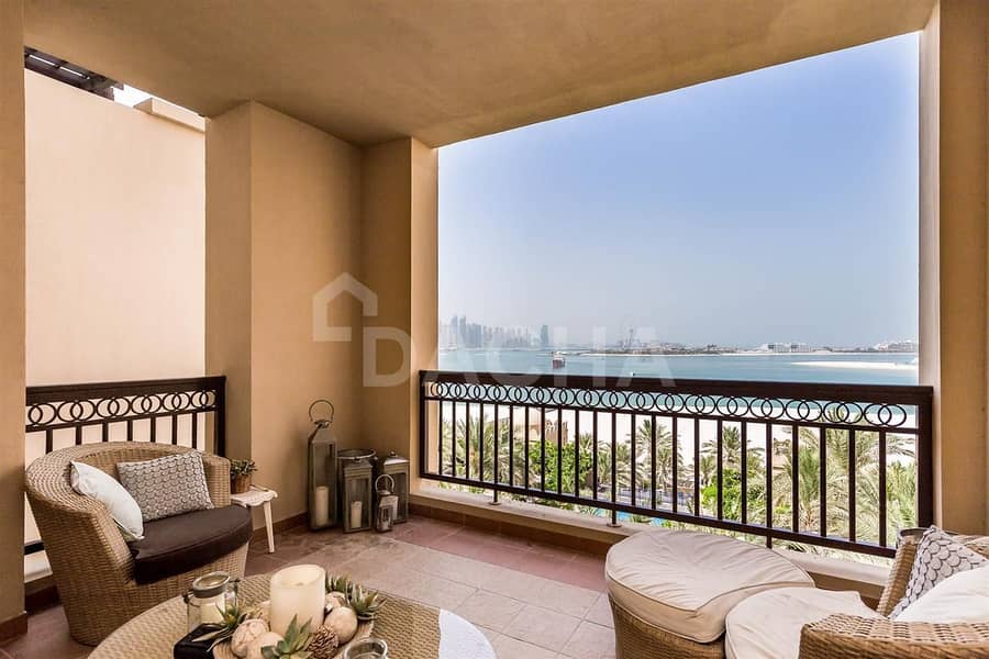 10 New Listing / Middle Unit / 2 Balconies / Sea View