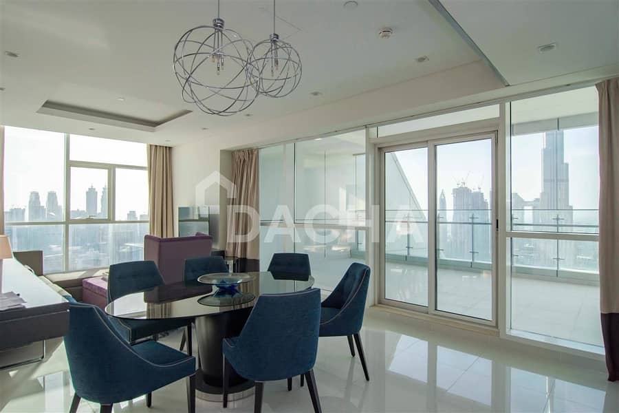 2 Exclusive Fully Furnished 3+M Best View