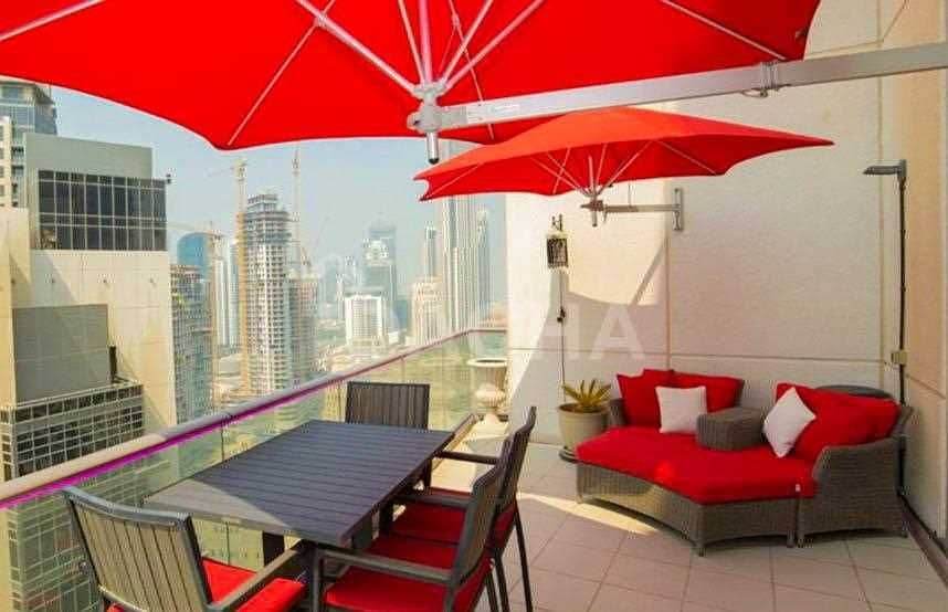 21 Penthouse + Modern Furniture Inc + Burj Views!