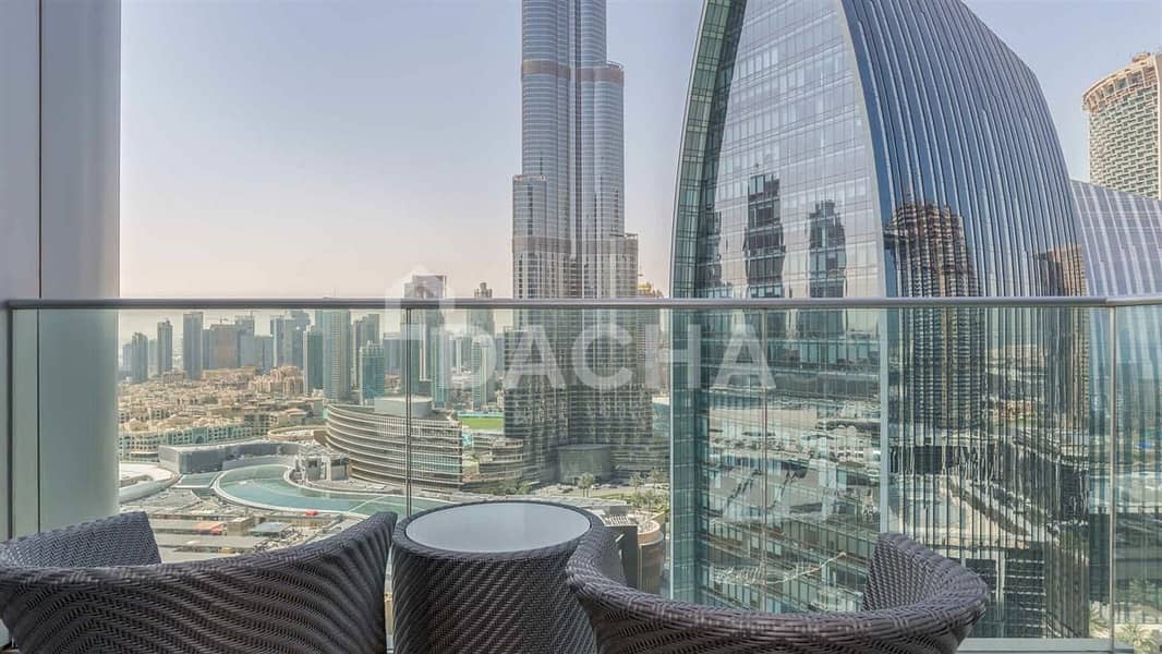 8 Burj Khalifa Facing / Bills Inc / Available Now