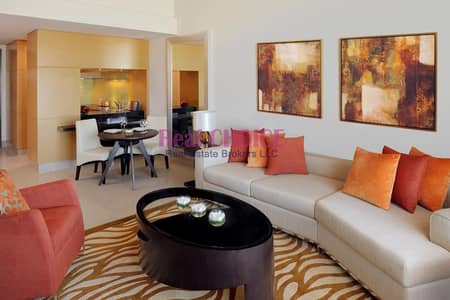 شقة فندقية 3 غرف نوم للايجار في الجداف، دبي - شقة فندقية في Marriott Executive Apartments ماريوت للشقق الفندقية 3 غرف 265000 درهم - 5014409