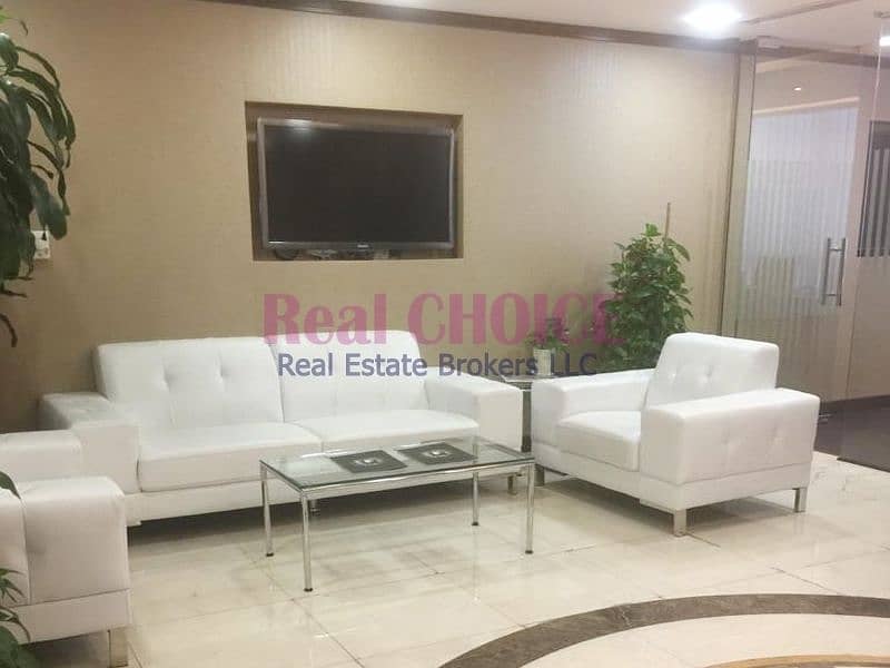 Fully Furnished | Combined 3 Offices | On Low Floor