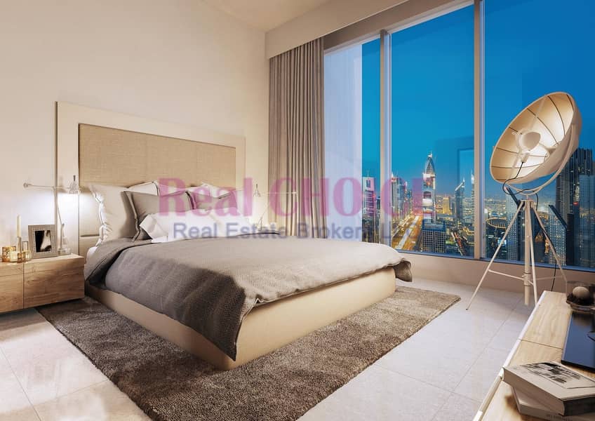 3 Beds | Dubai Opera View | High Floor Unit