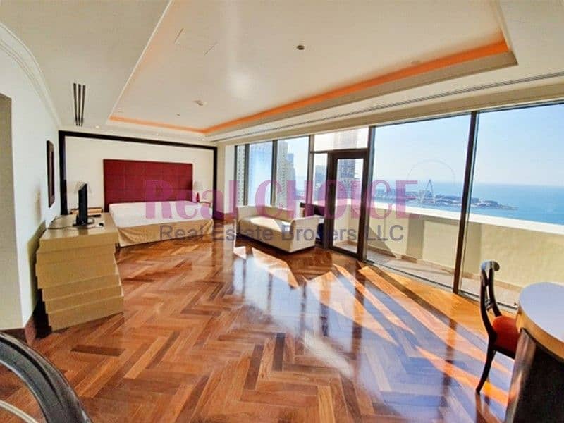 1BR Huge Penthouse | Full Sea View|4 Cheques
