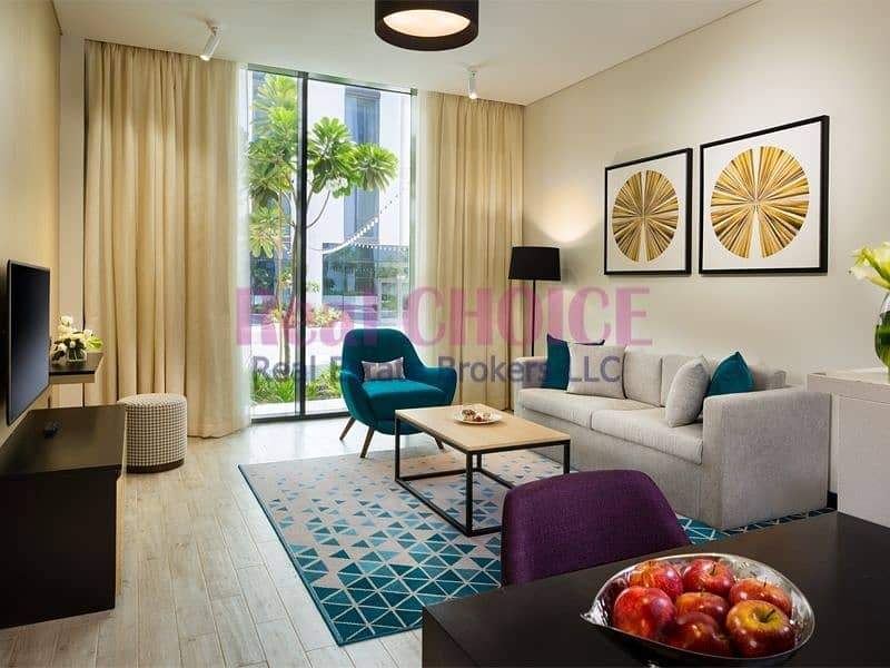 Fully Furnished 2BR Hotel Apartment | Near Metro