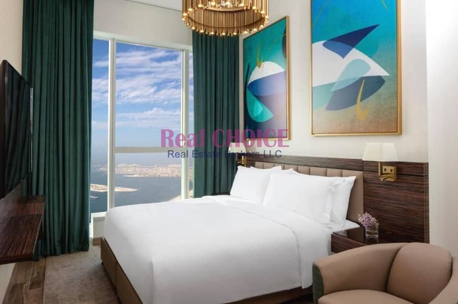 شقة فندقية في فندق وأجنحة أفاني بالم فيو دبي مدينة دبي للإعلام 2 غرف 265000 درهم - 5295088
