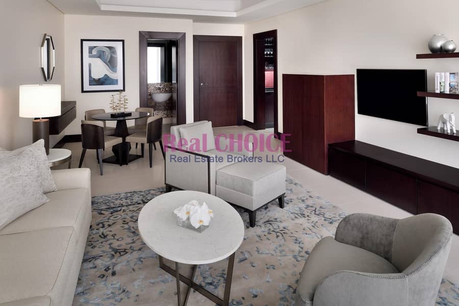 شقة فندقية في فندق العنوان وسط المدينة وسط مدينة دبي 1 غرف 2200000 درهم - 5408260