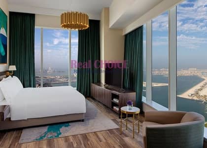 Hotel Apartment for Rent in Dubai Media City, Dubai - All Bills inclusive | Available now | Full Sea view