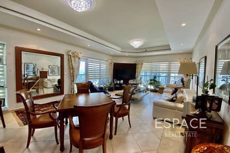 3 Bedroom Flat for Rent in Dubai Marina, Dubai - Elegant 3BR | Furnished | Avl Jan 2023