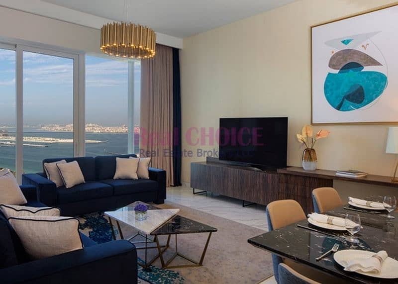 شقة فندقية في فندق وأجنحة أفاني بالم فيو دبي مدينة دبي للإعلام 2 غرف 265000 درهم - 4965362