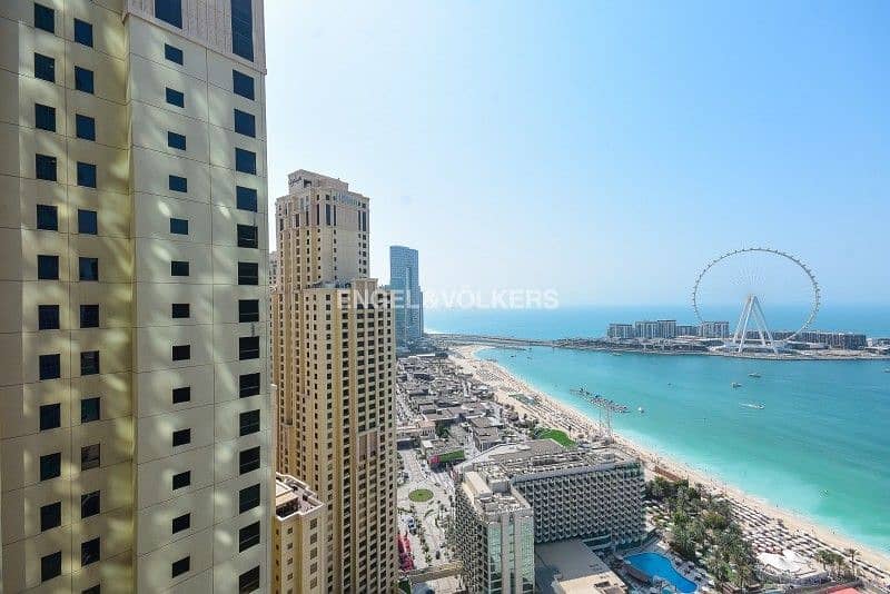 2 Full Sea View | High Floor | Maids Room