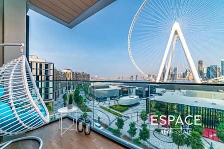 2 Bedroom Flat for Sale in Bluewaters Island, Dubai - 2 Bedrooms | Immaculate | Dubai Eye View