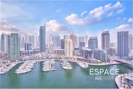 2 Bedroom Apartment for Sale in Dubai Internet City, Dubai - Full Marina View | 1405  sq ft | 2 Bed