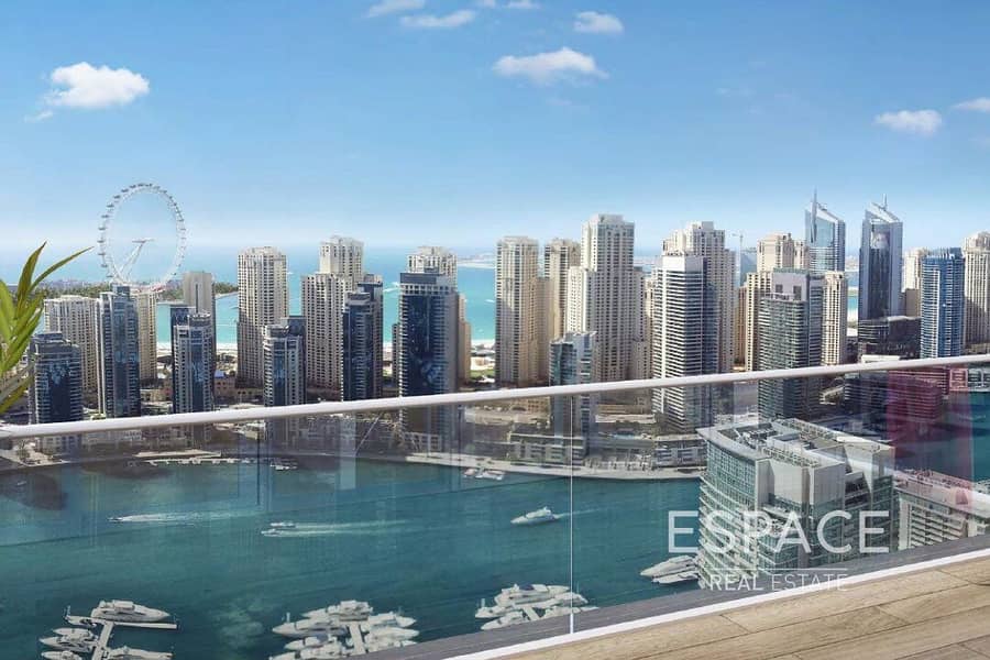 位于迪拜码头，迪拜滨海维达公寓 3 卧室的公寓 4500000 AED - 5493454