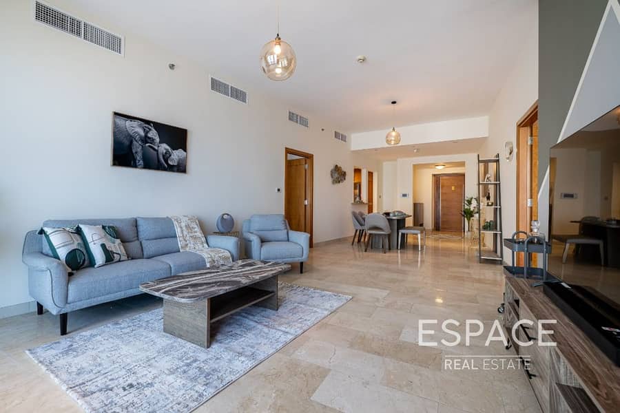 Upgraded | Fully Furnished | Palm Views