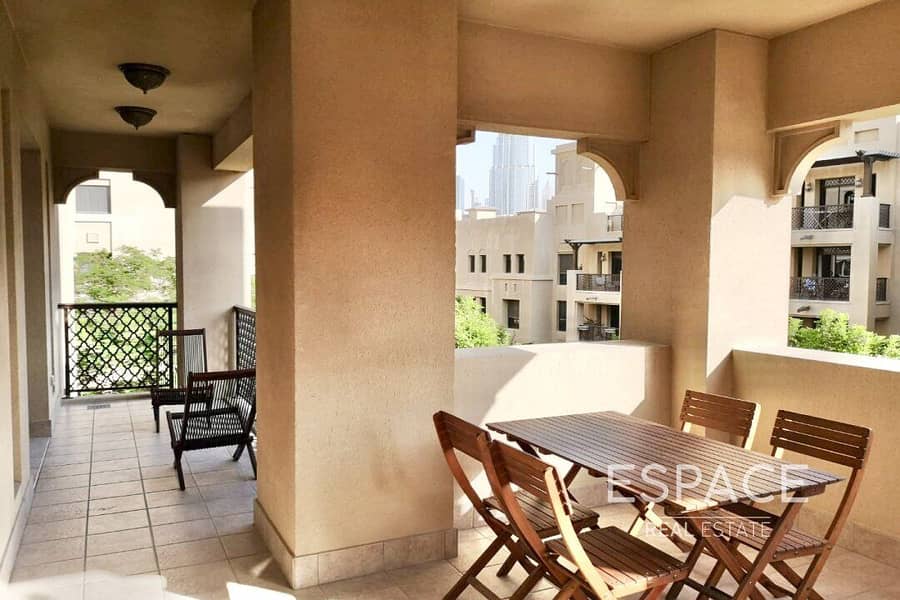 Huge Balcony |  1BR plus Study | Exclusive