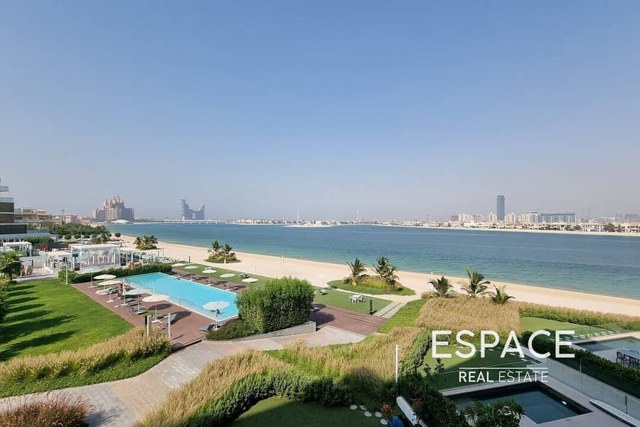 Resale| Large 3 Beds with Terrace| Full Sea View