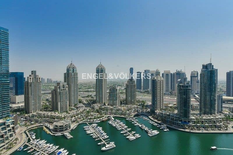 19 Full Marina View|Luxurious with Maids|High Floor