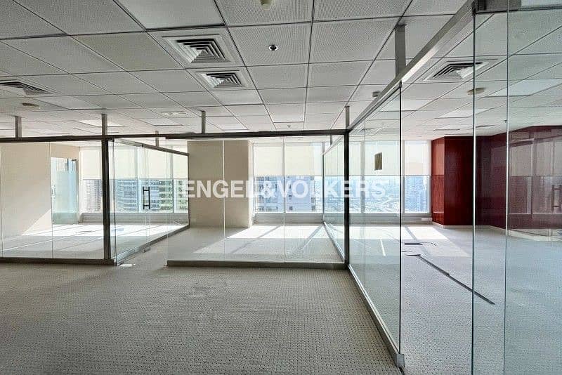 4 Large Office|Well Fitted|Partitioned|SZR View