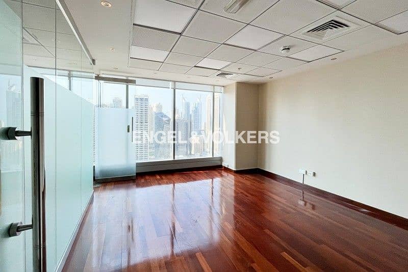 9 Large Office|Well Fitted|Partitioned|SZR View