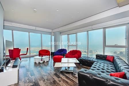 4 Bedroom Penthouse for Sale in Dubai Marina, Dubai - Gorgeous| Panoramic Sea View | Fendi Design
