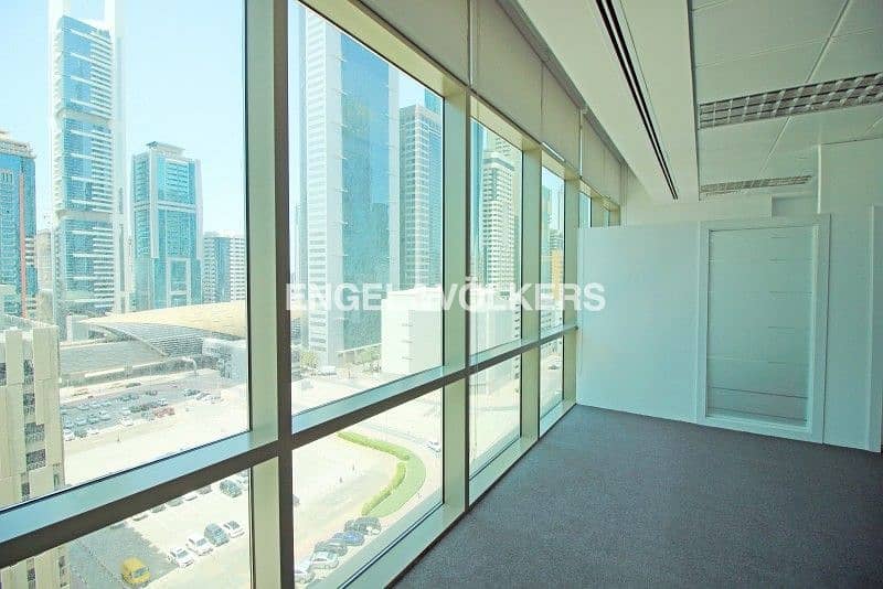 Fitted Office | Facing the DIFC Metro Station