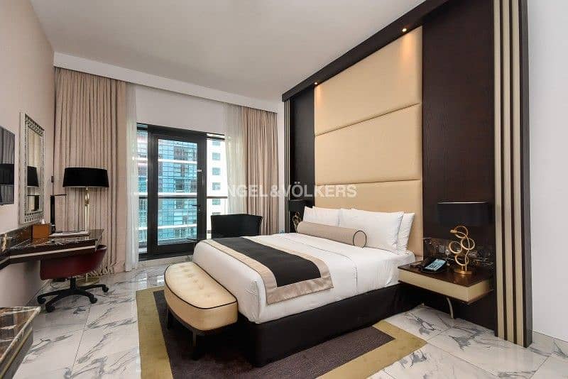 位于迪拜码头，TFG滨海酒店 1 卧室的酒店式公寓 1390000 AED - 5346046