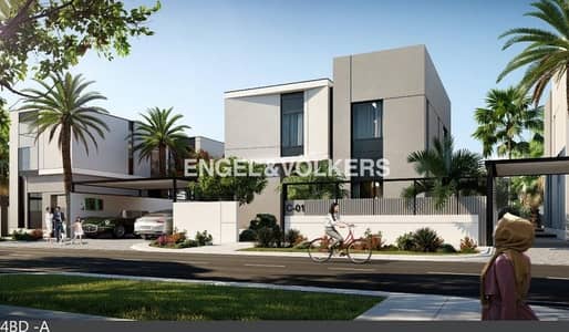 5 Bedroom Villa for Sale in Al Furjan, Dubai - Spacious Private House Type A | Large Land Plot | Single Row