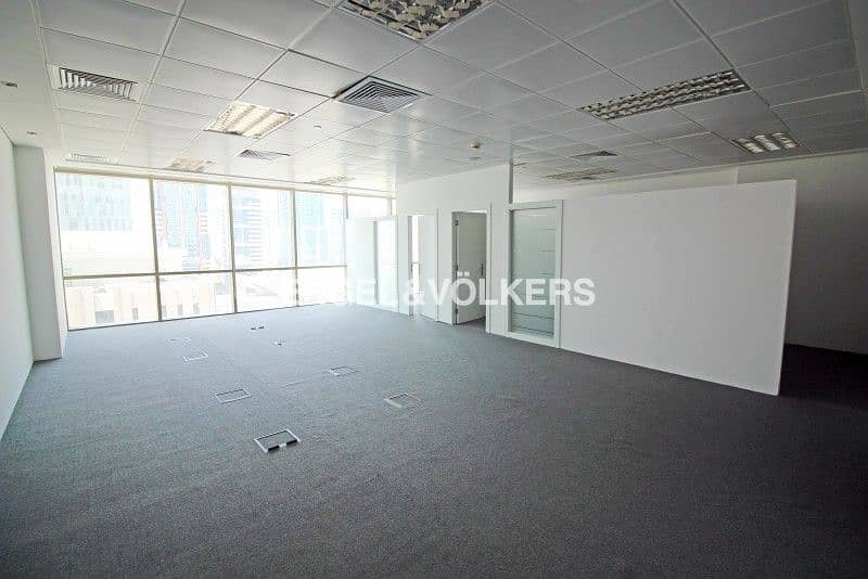 3 Fitted Office | Facing the DIFC Metro