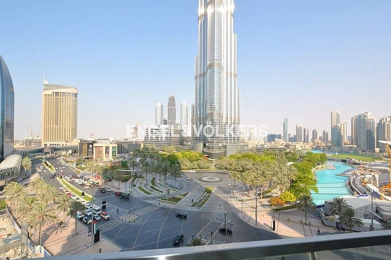 Spacious| Burj Khalifa & Fountain View| Rented